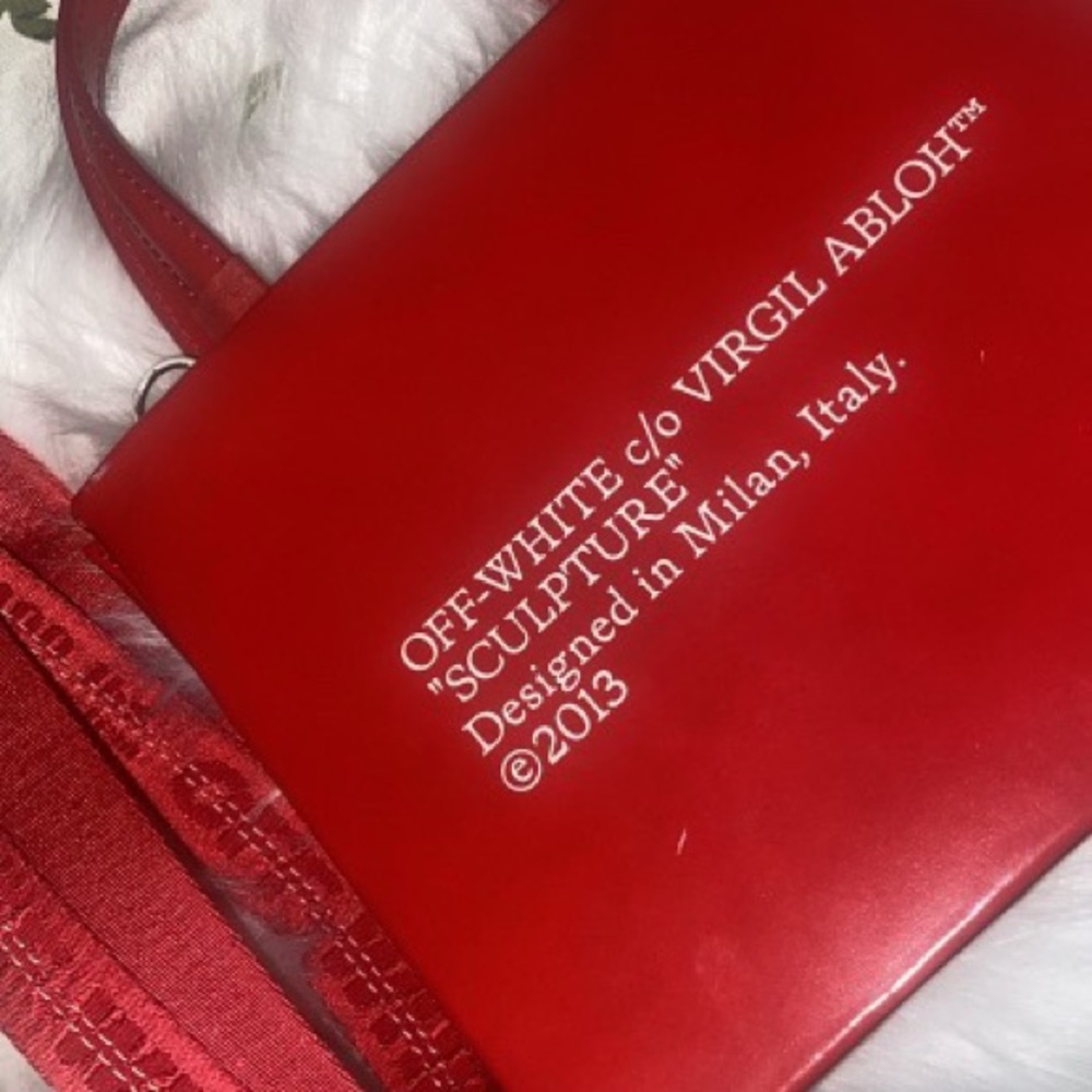 Off-White Red Handbag - Picture 2 of 5